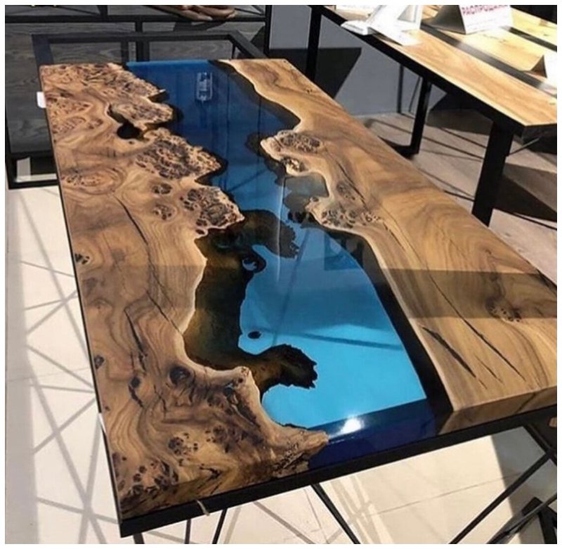 Epoxy table