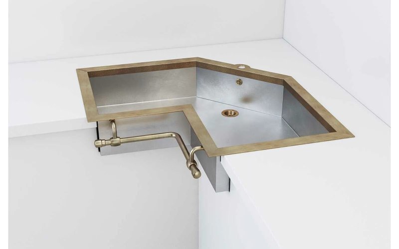 Small kitchen sink Restart LVQ023 Copper