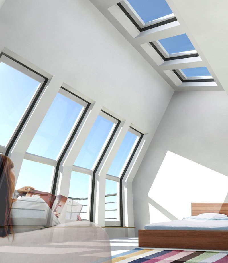 Velux attic window