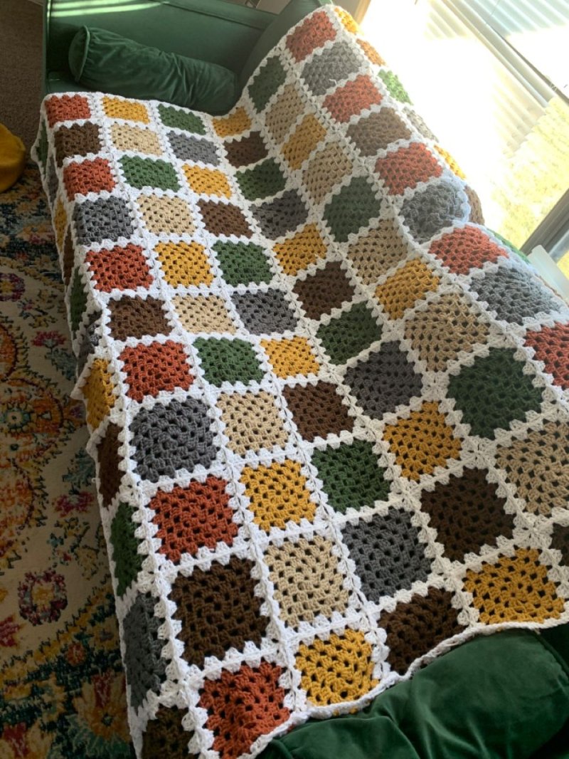 Grandmother's bedspread