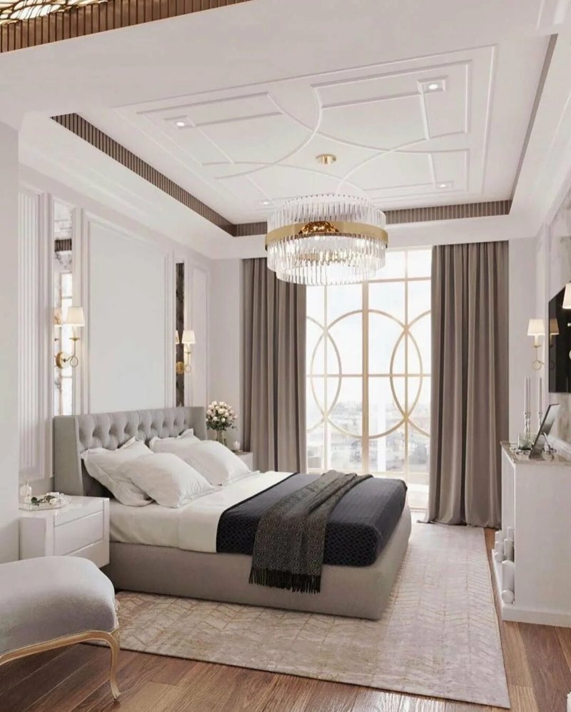 Neoclassic style bedrooms