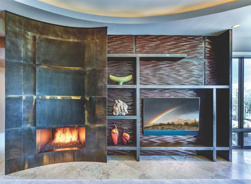 Modern fireplaces