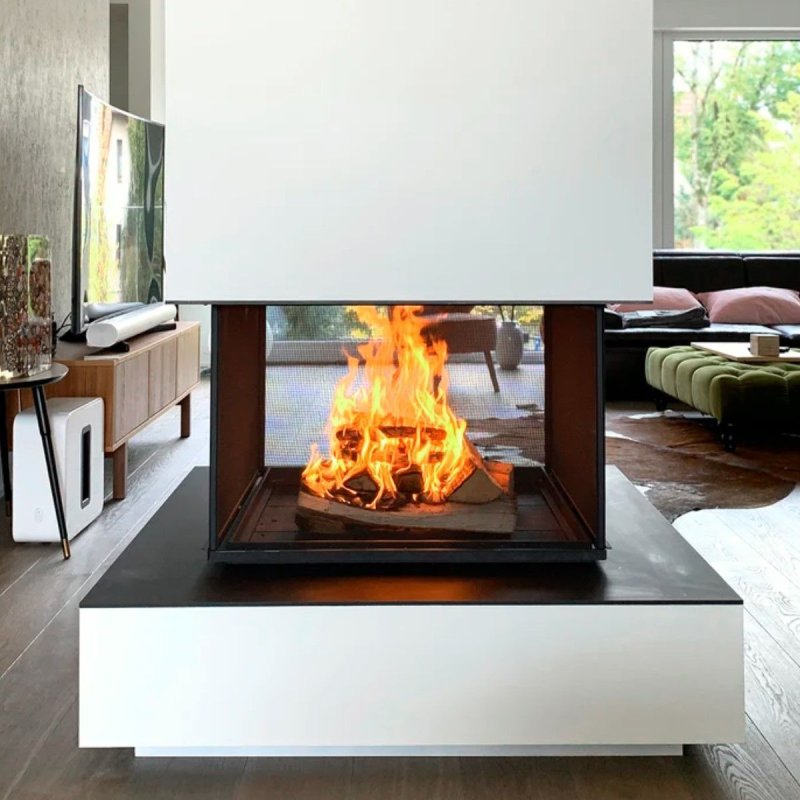 Modern fireplaces