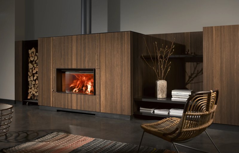 Modern fireplaces