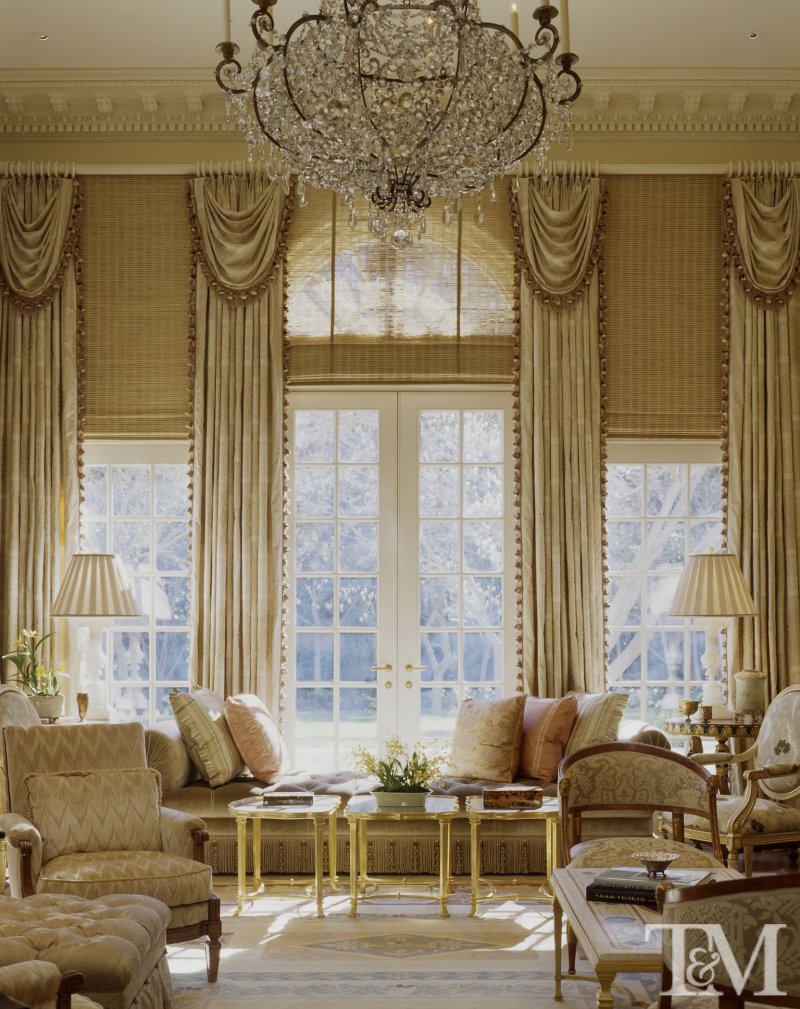 Empire style curtains