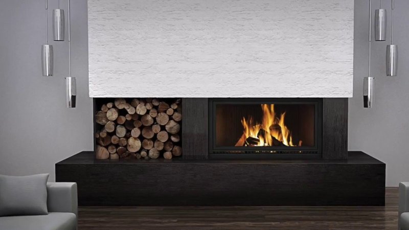 Modern fireplaces