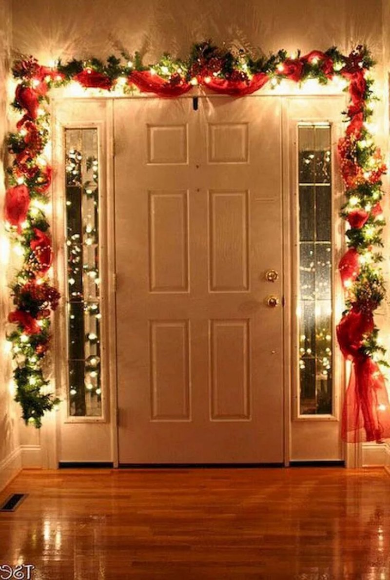 New Year's door