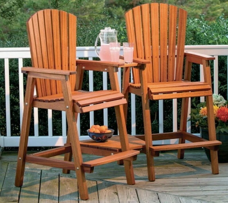 Wooden chairs