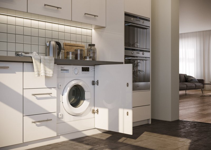 Built -in washing machine