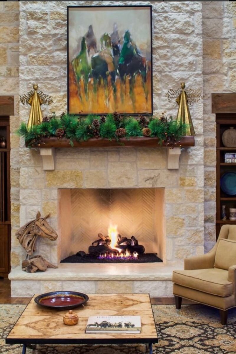 Fireplace decor