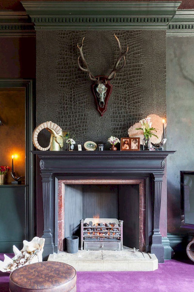 Fireplace interior