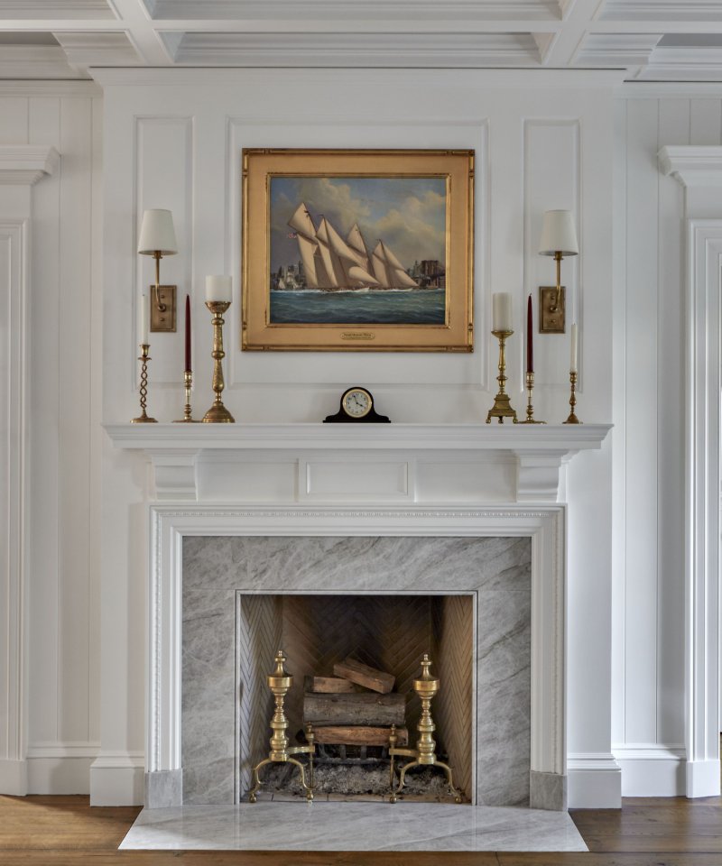 Fireplace interior