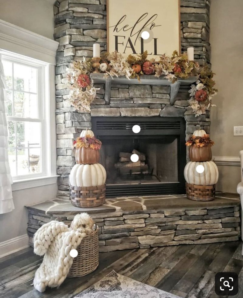 Fireplace decor