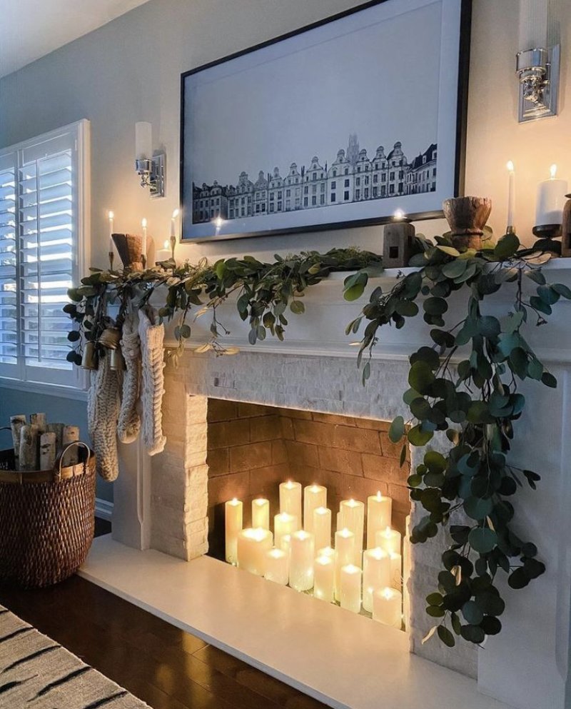 Fireplace decor