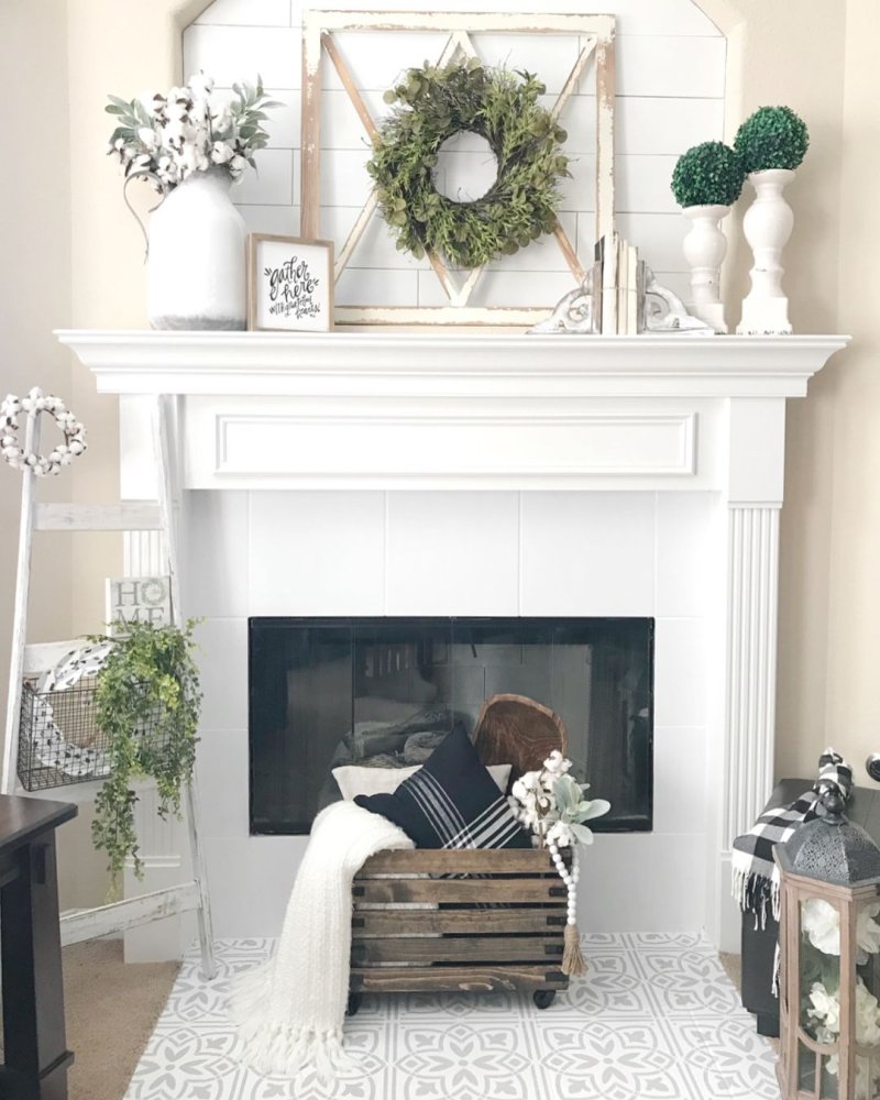 Fireplace decor