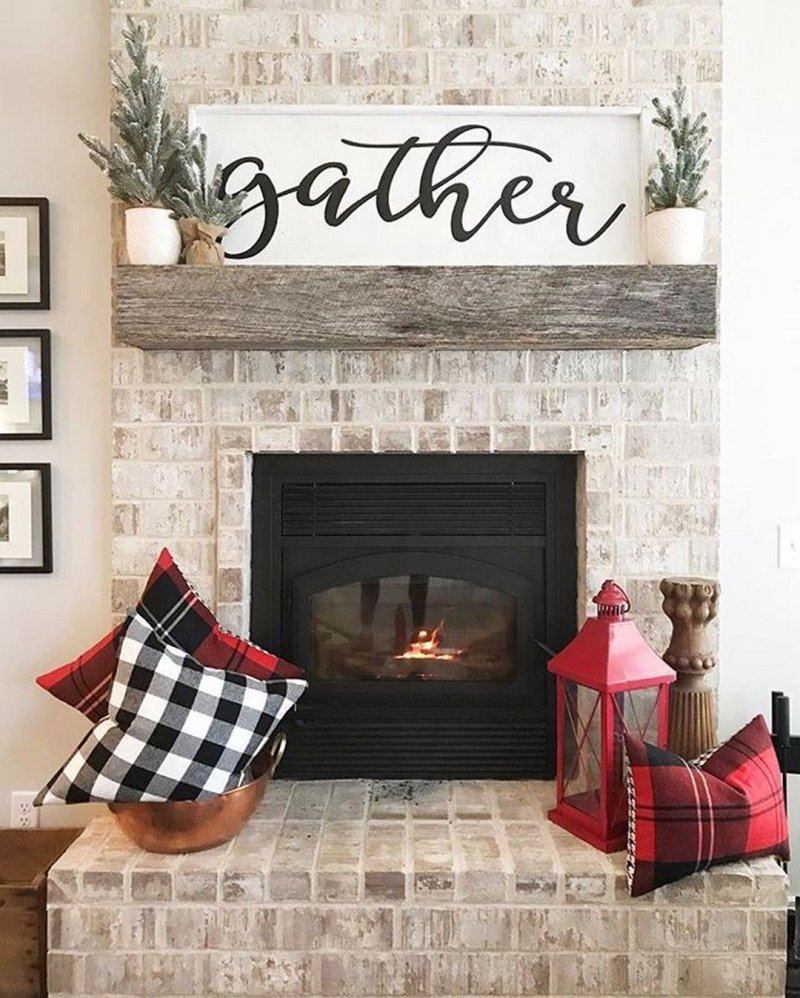 Fireplace decor