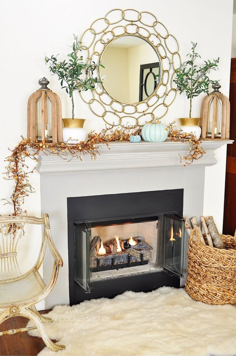 Fireplace decor