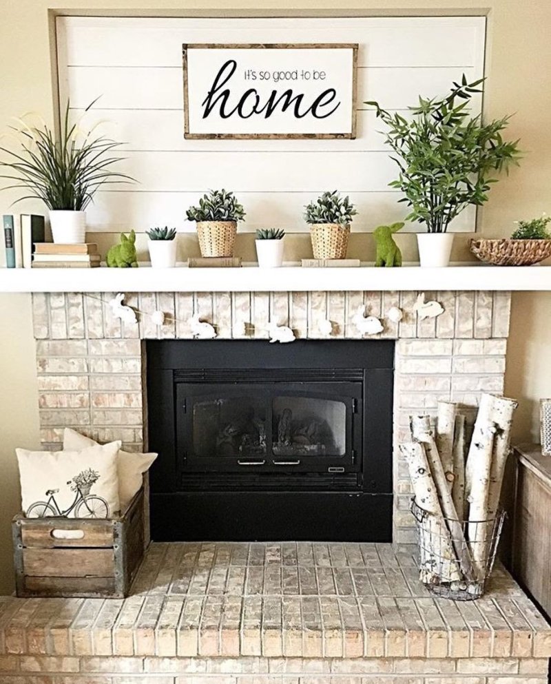 Fireplace decor