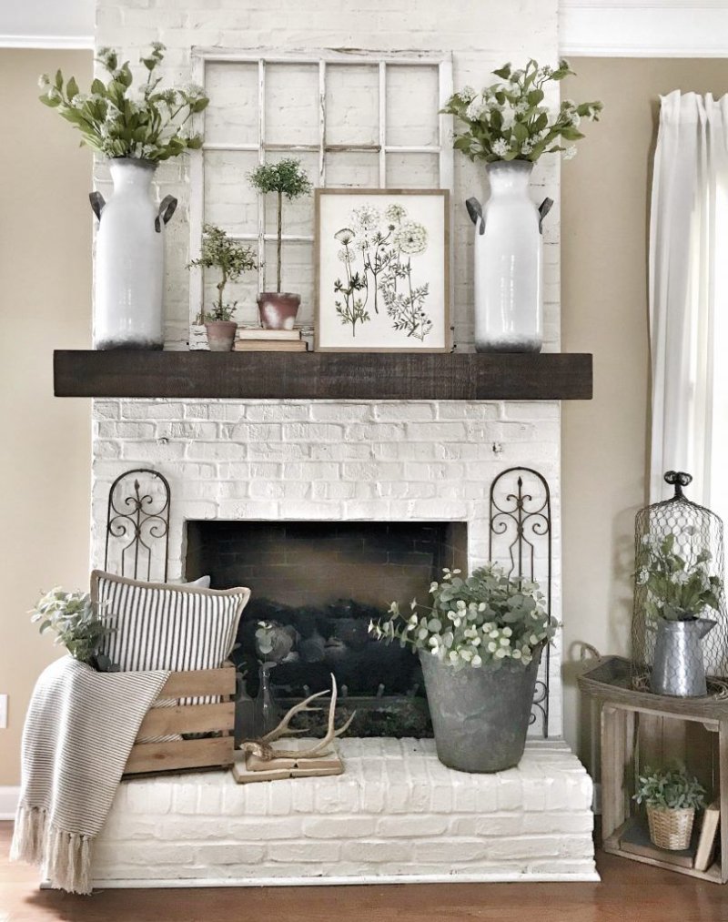 Fireplace decor