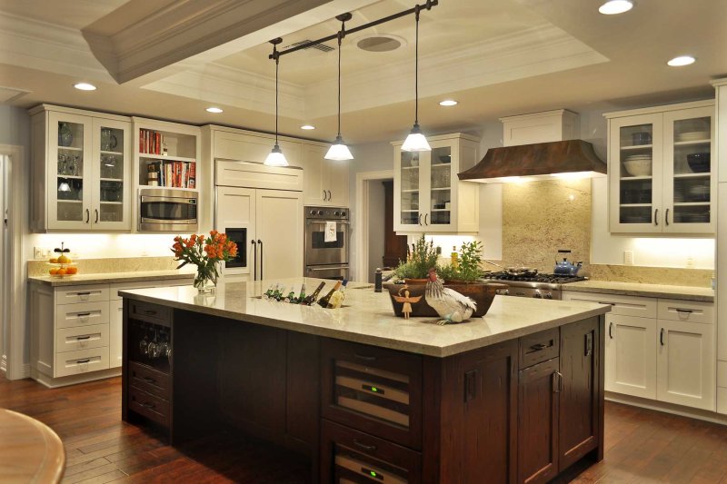 American -style kitchen interior