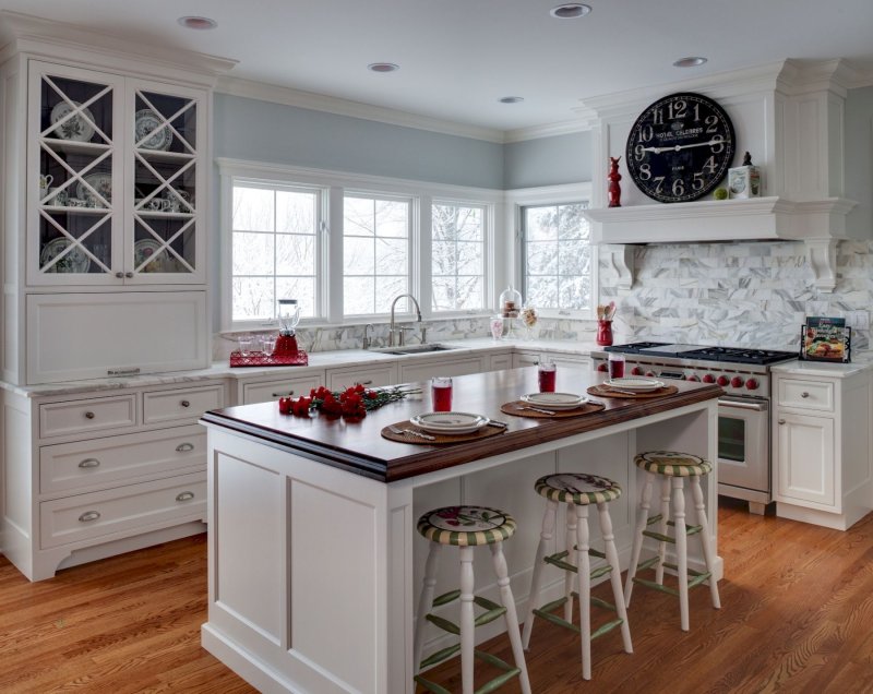 American -style kitchen interior