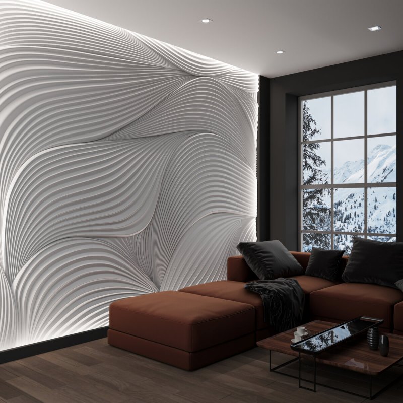 Gypsum 3 d panel