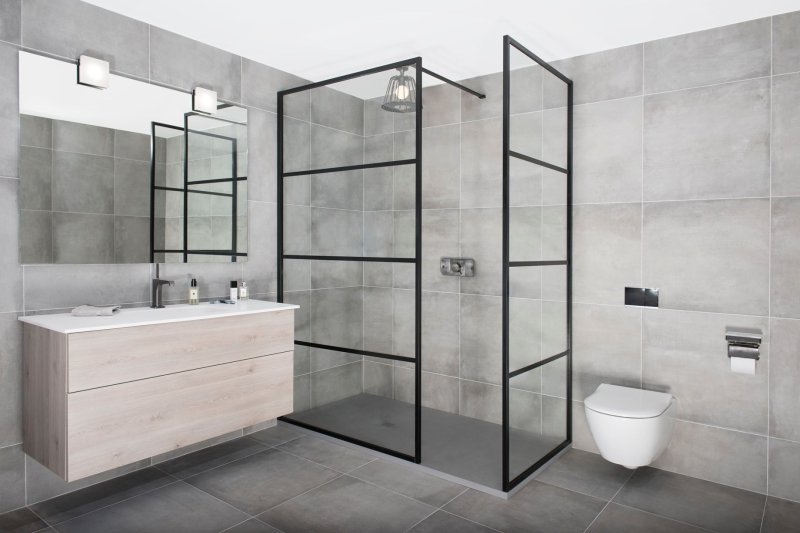 Shower partition loft