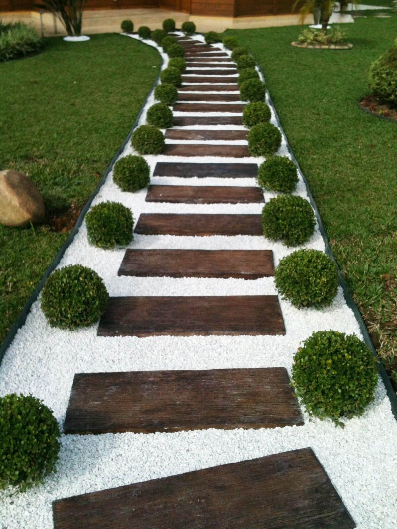 Paths landscape design