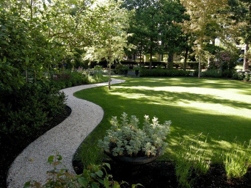 Paths landscape design