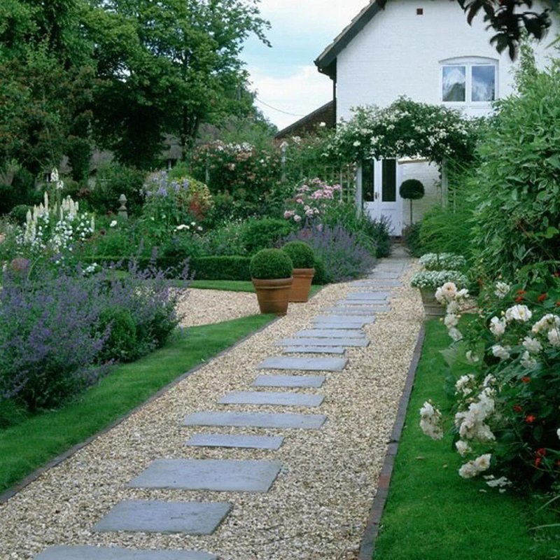 Paths landscape design