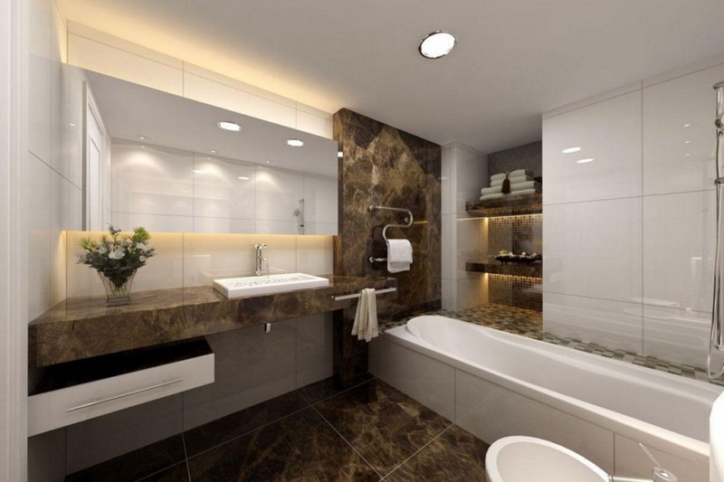 Bathroom in modern style