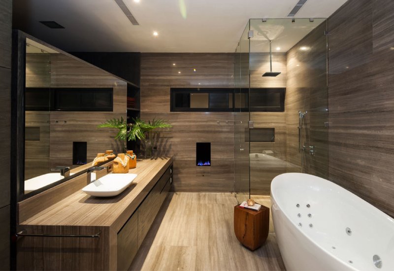 Bathroom in modern style