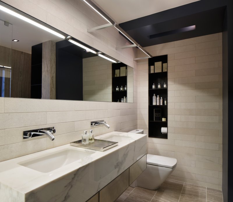 Bathroom in modern style