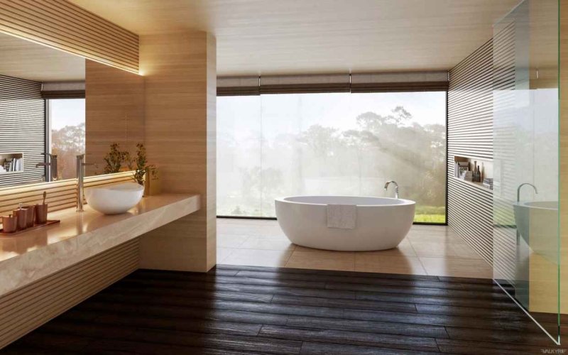 Modern bathroom design