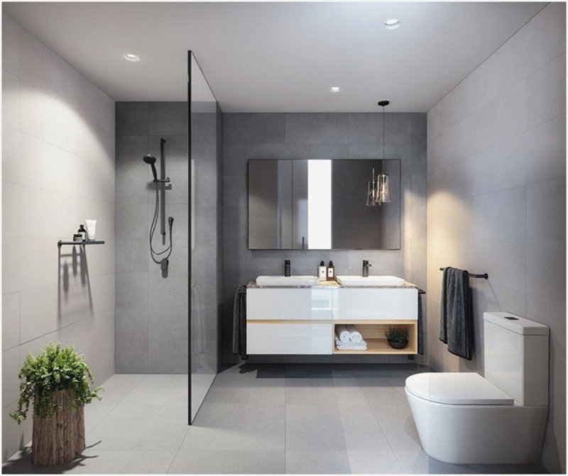 Modern bathroom design