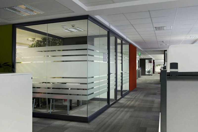 Office glass partitions