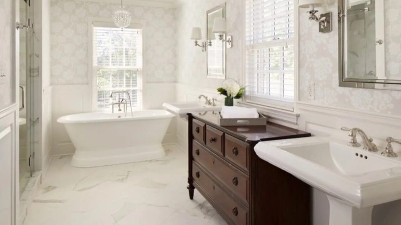 American -style bathroom