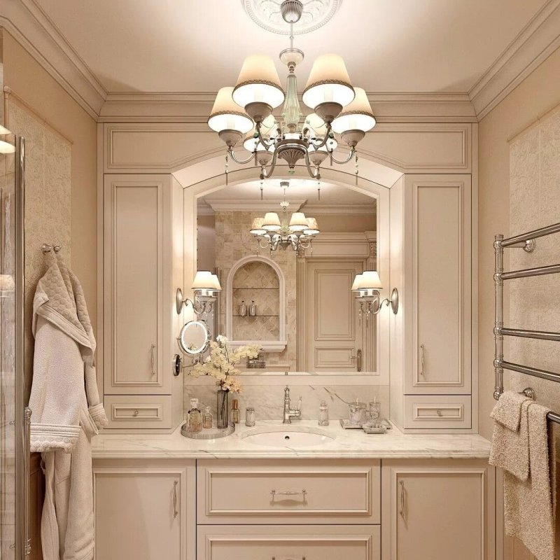 Pavel Polynov Bathroom in a classic style