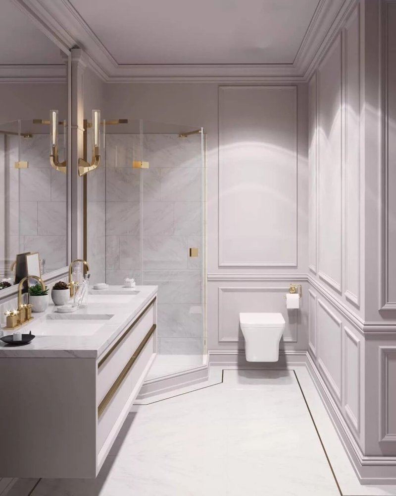 Classic -style bathroom