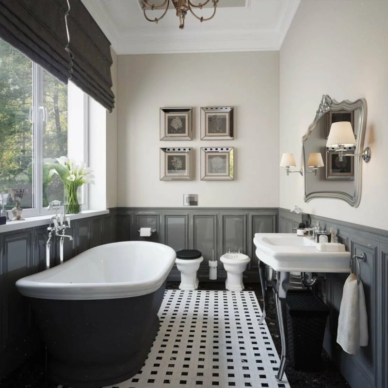 American -style bathroom