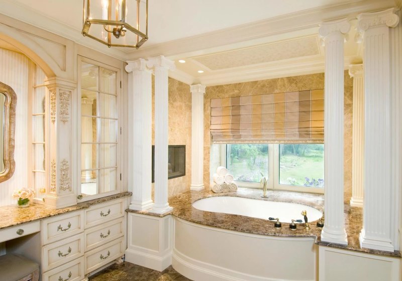 Bathroom in a classic style