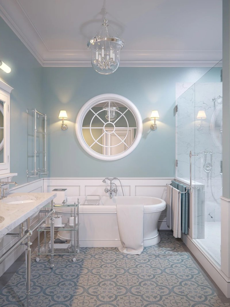 American -style bathroom