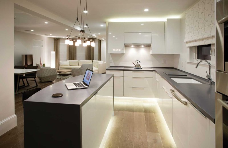 Kitchen design in a modern style