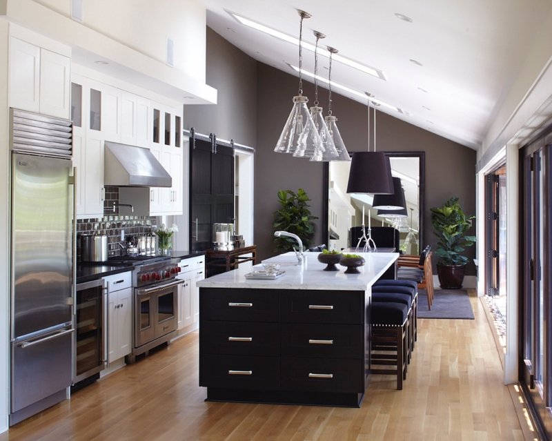 Stylish kitchen interior