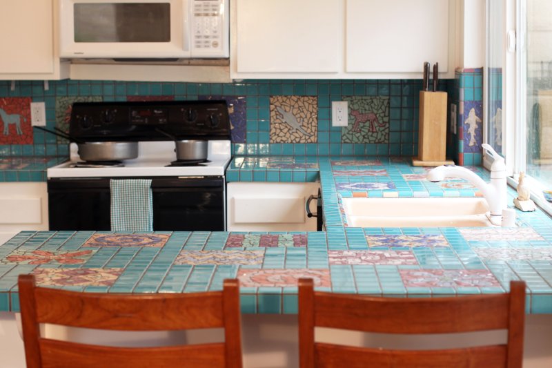 Mosaic tile tile count