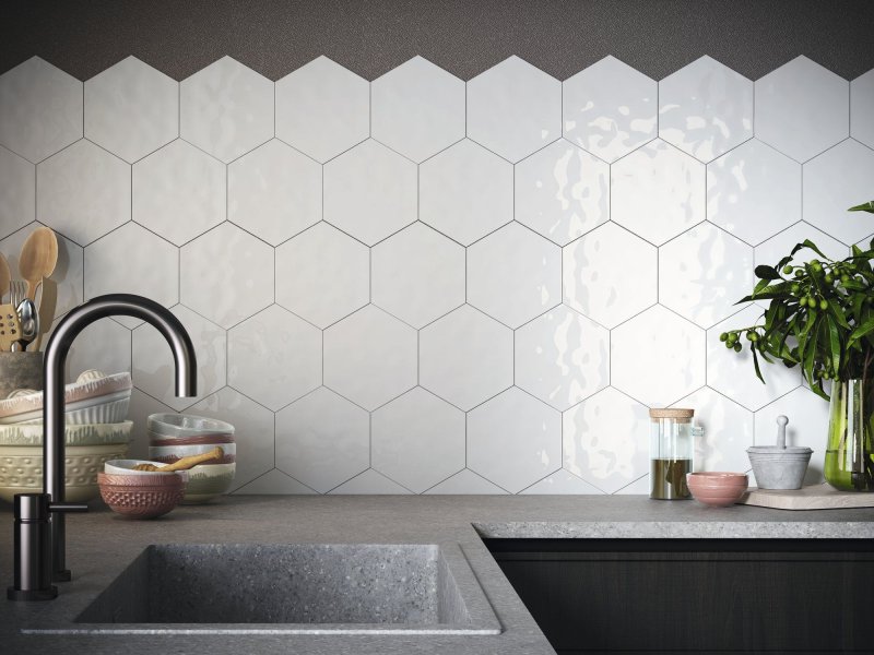 Hexagonal tiles