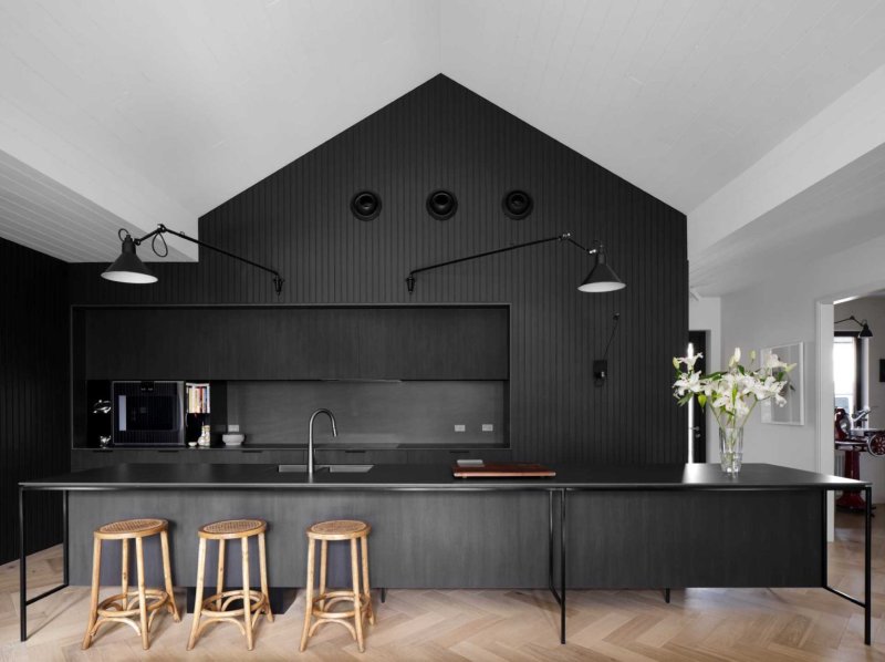 Black kitchens