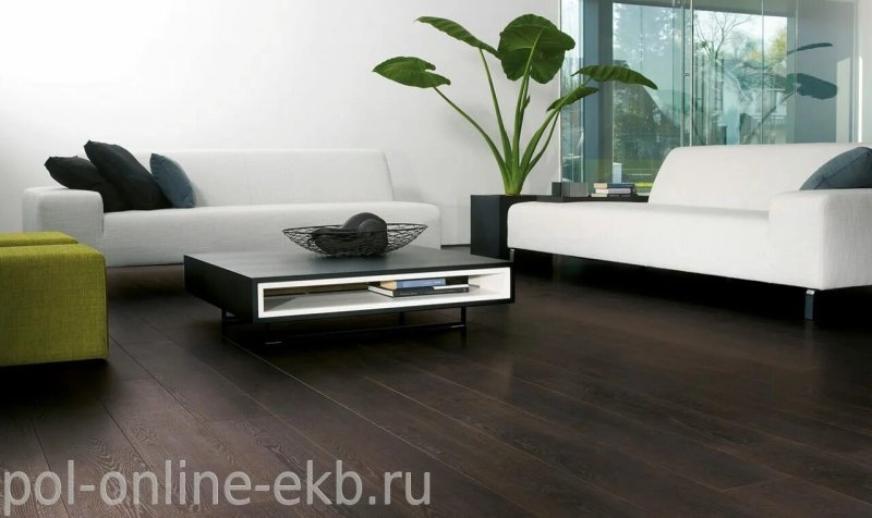 Wenge laminate in the interior