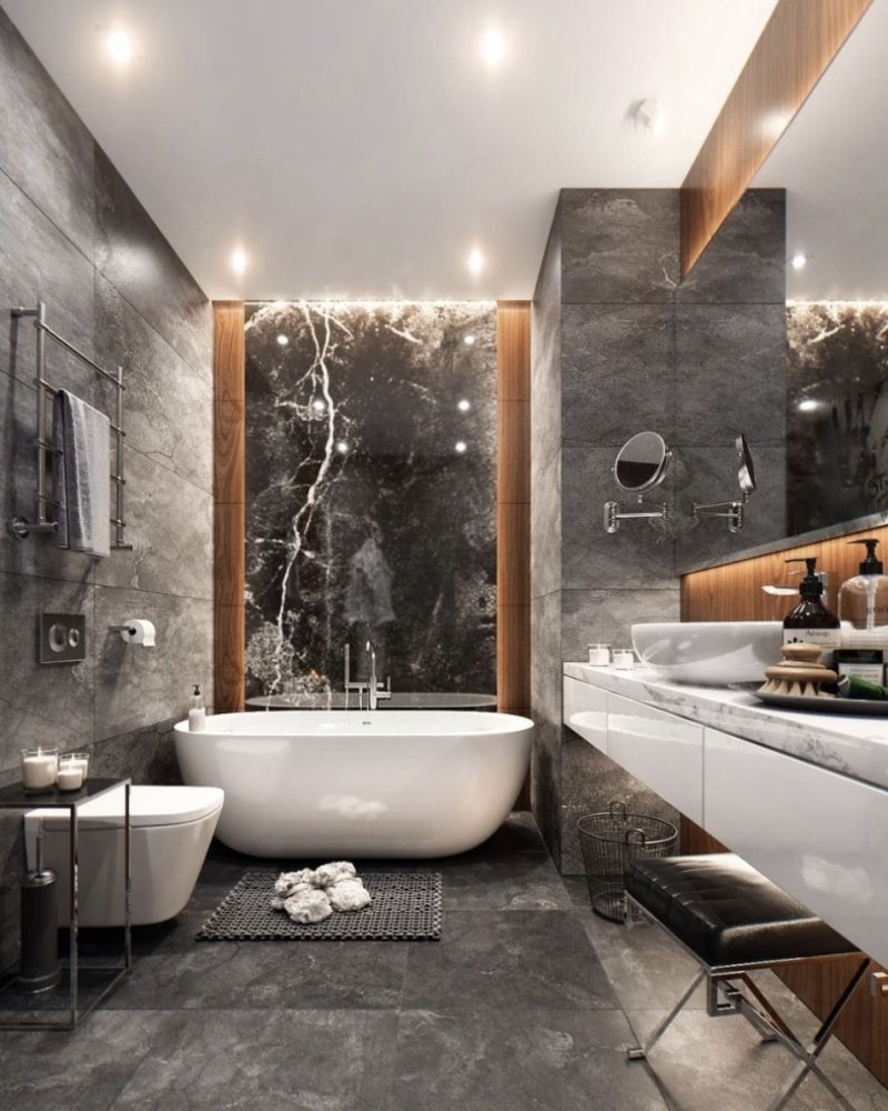 Stylish bathrooms