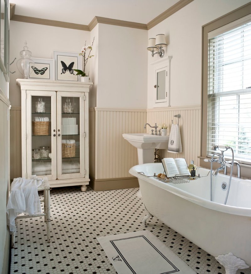 Retro -style bathroom